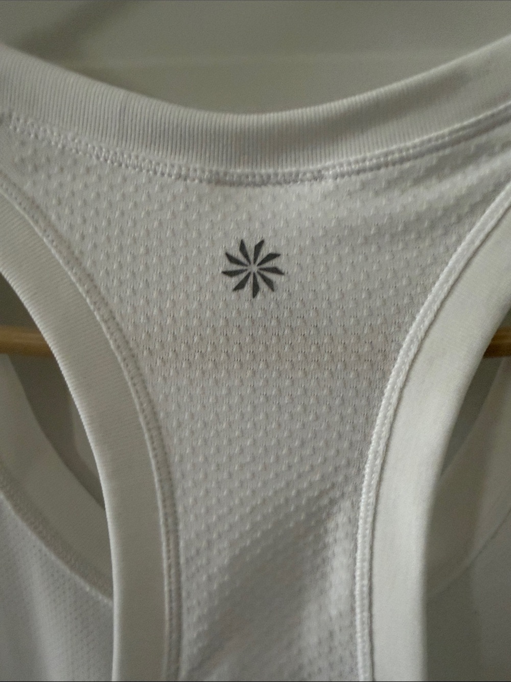 Athleta White Racerback Performance Tank - Picture 5 of 5